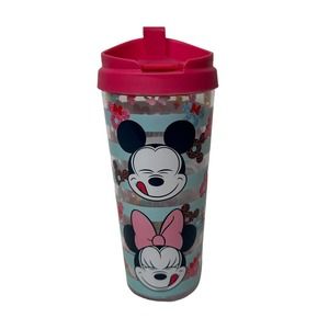 Disney Mickey Minnie Living My Best Life Insulated Hot Cold Travel Mug Tumbler